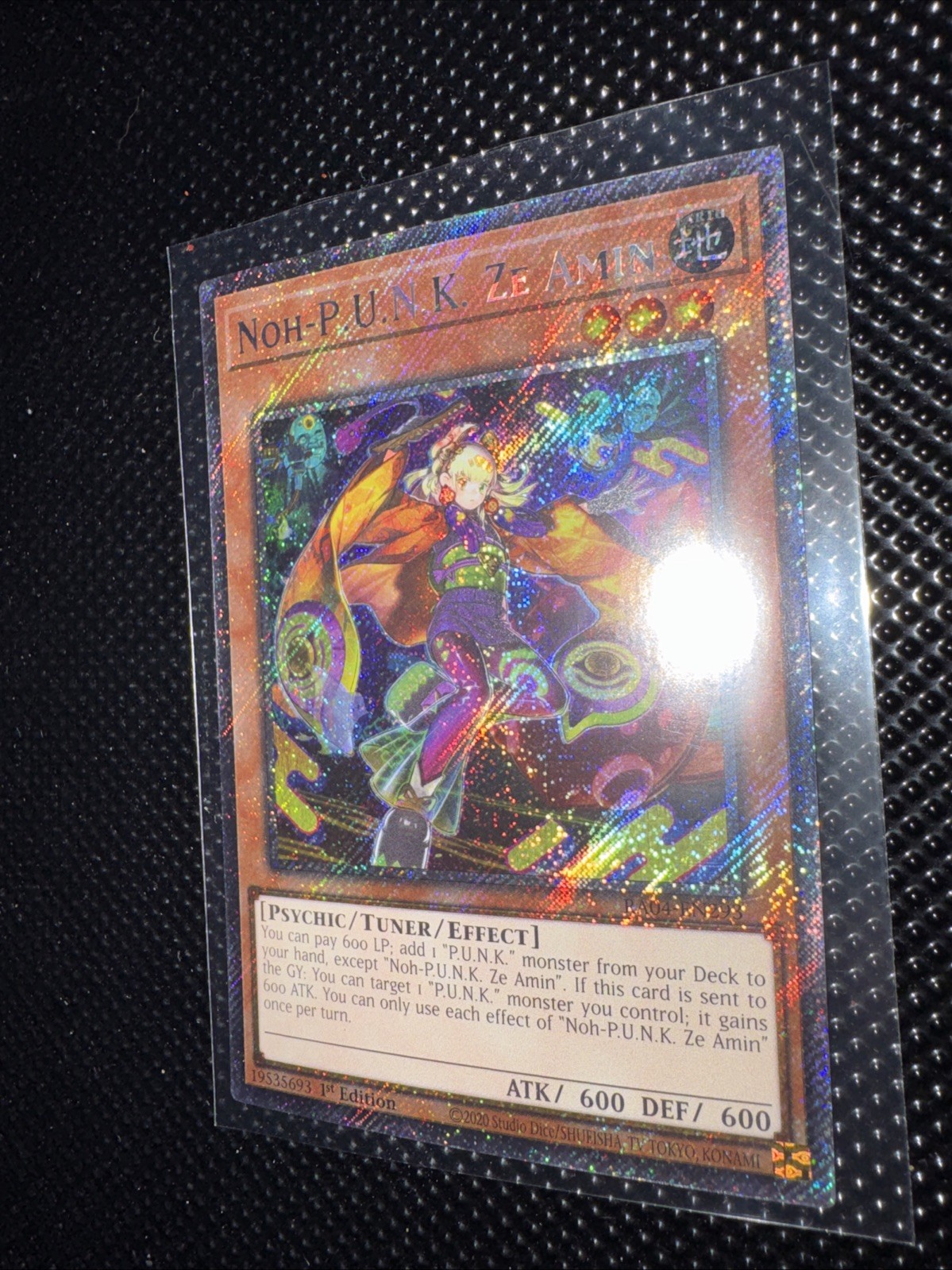 Noh-P.U.N.K. Ze Amin (Quarter Century Secret Rare) RA04-EN293 Quarter Century…