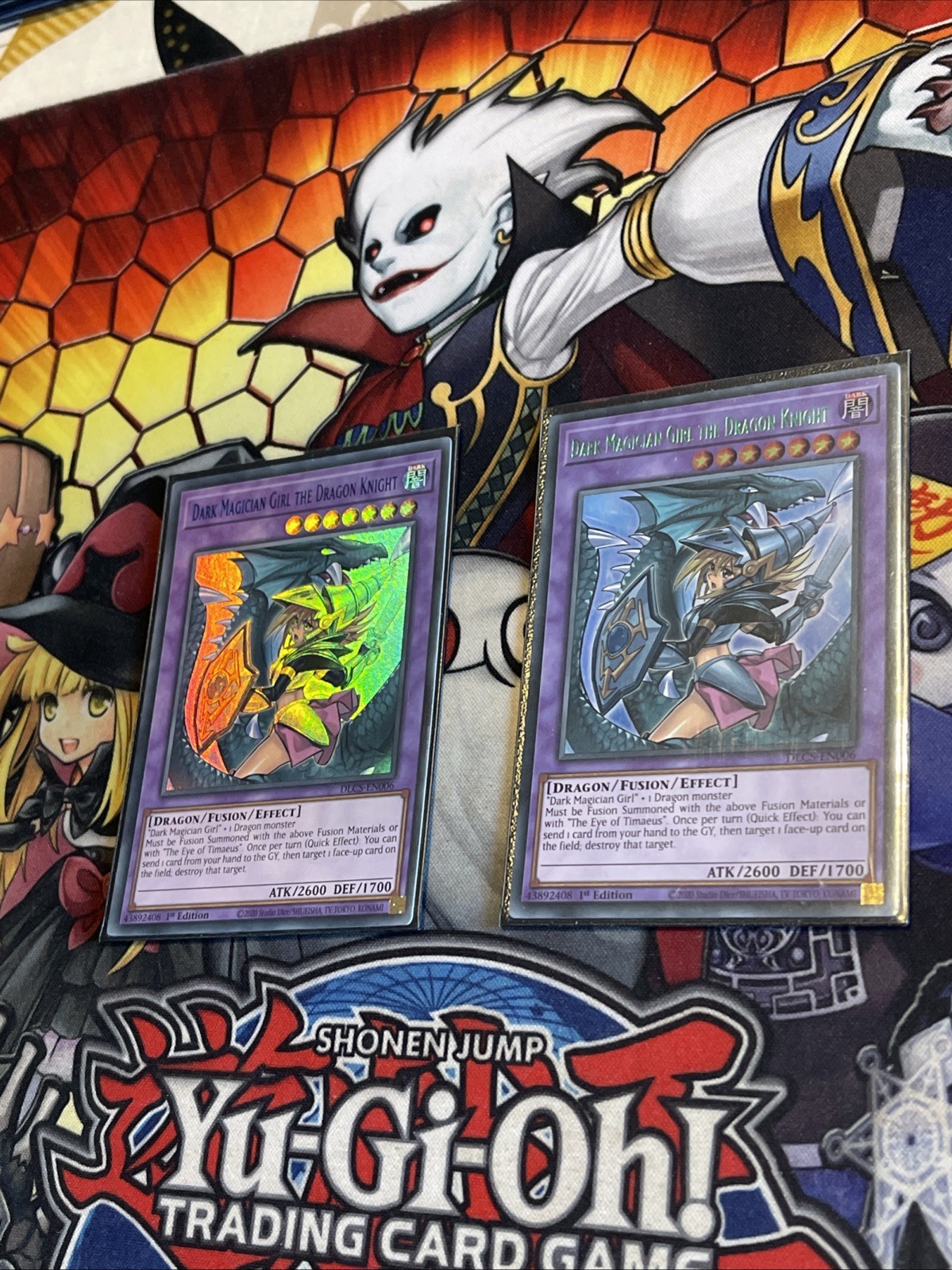 YU-GI-OH DLCS-FR006 Dark Wizard the Dragon Knight – English New