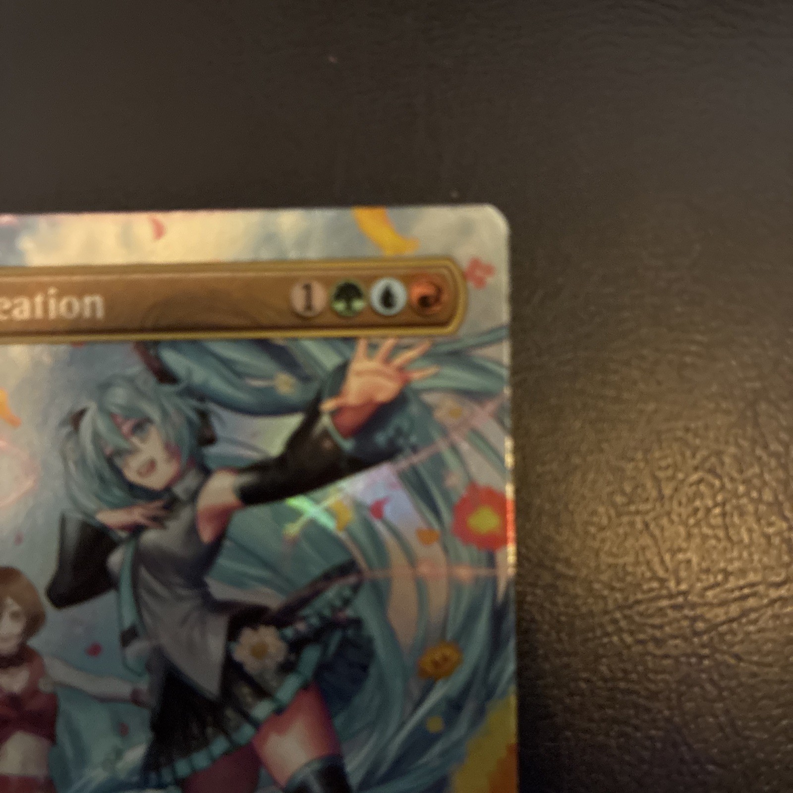 MTG Song of Creation Hatsune Miku Secret Lair Drop Series Foil Card