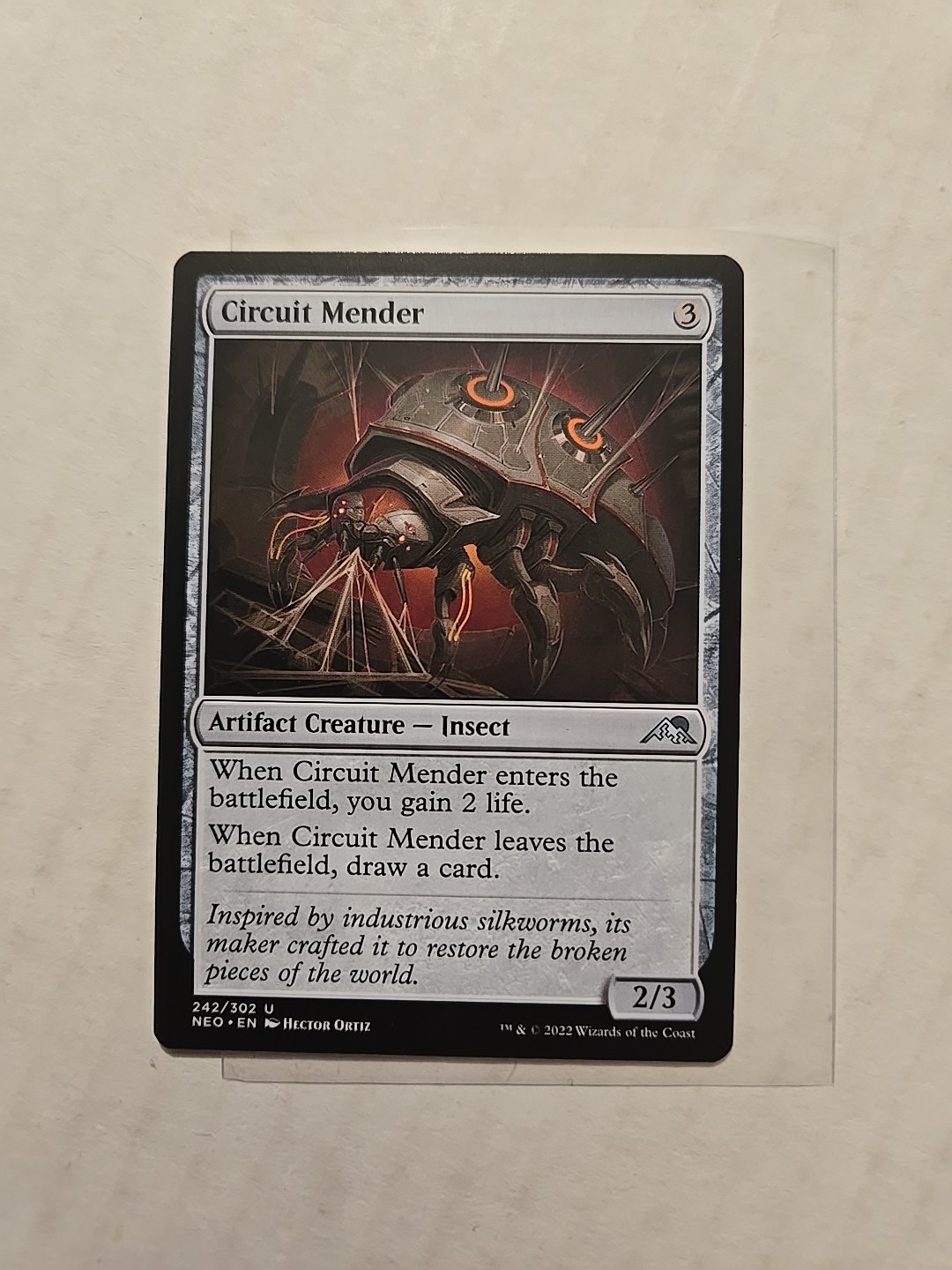 Circuit Mender – Kamigawa: Neon Dynasty – LP – Uncommon – Artifact Creature