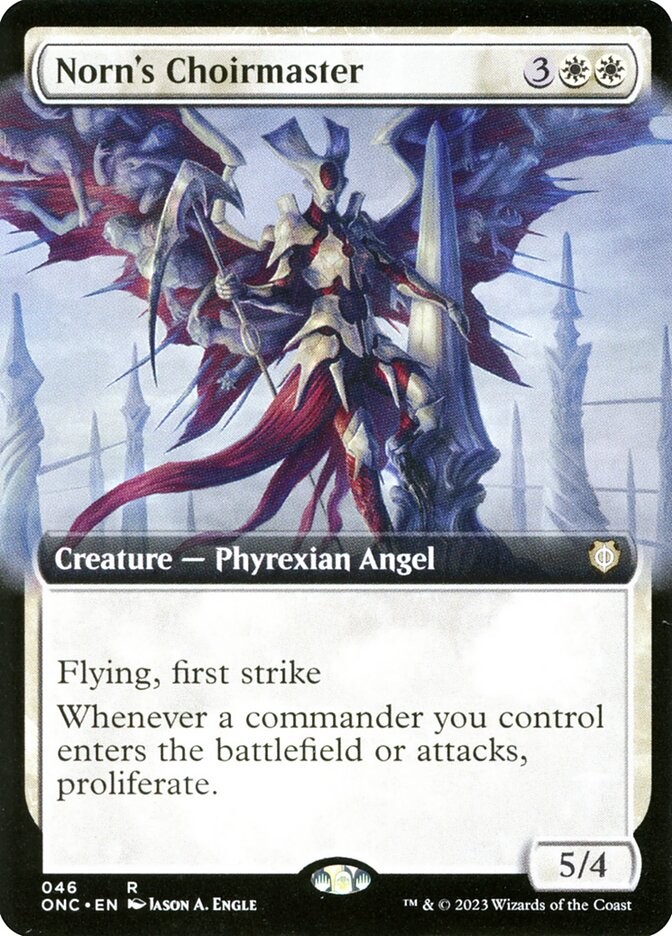 MTG Norn’s Choirmaster (46/208) Phyrexia All Will Be One Commander LP