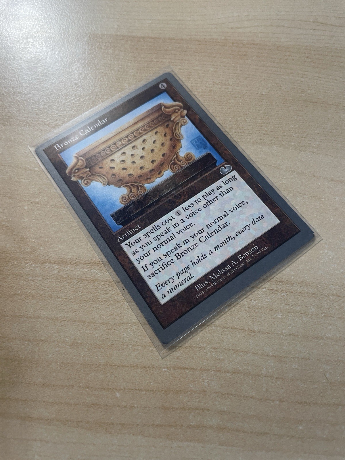 Bronze Calendar Unglued Regular