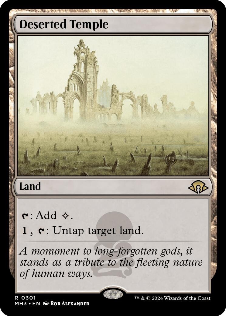 Deserted Temple – 301 – NM – Modern Horizons 3