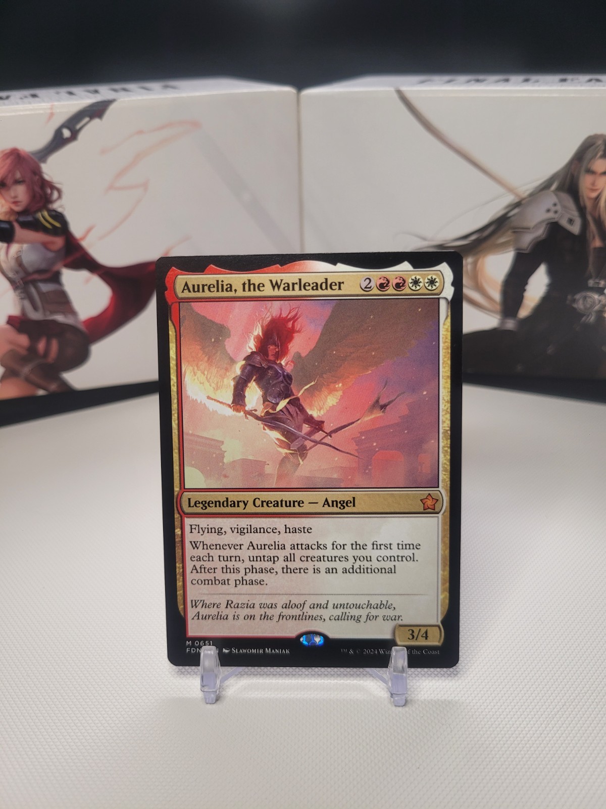 Aurelia, the Warleader Foundations Regular