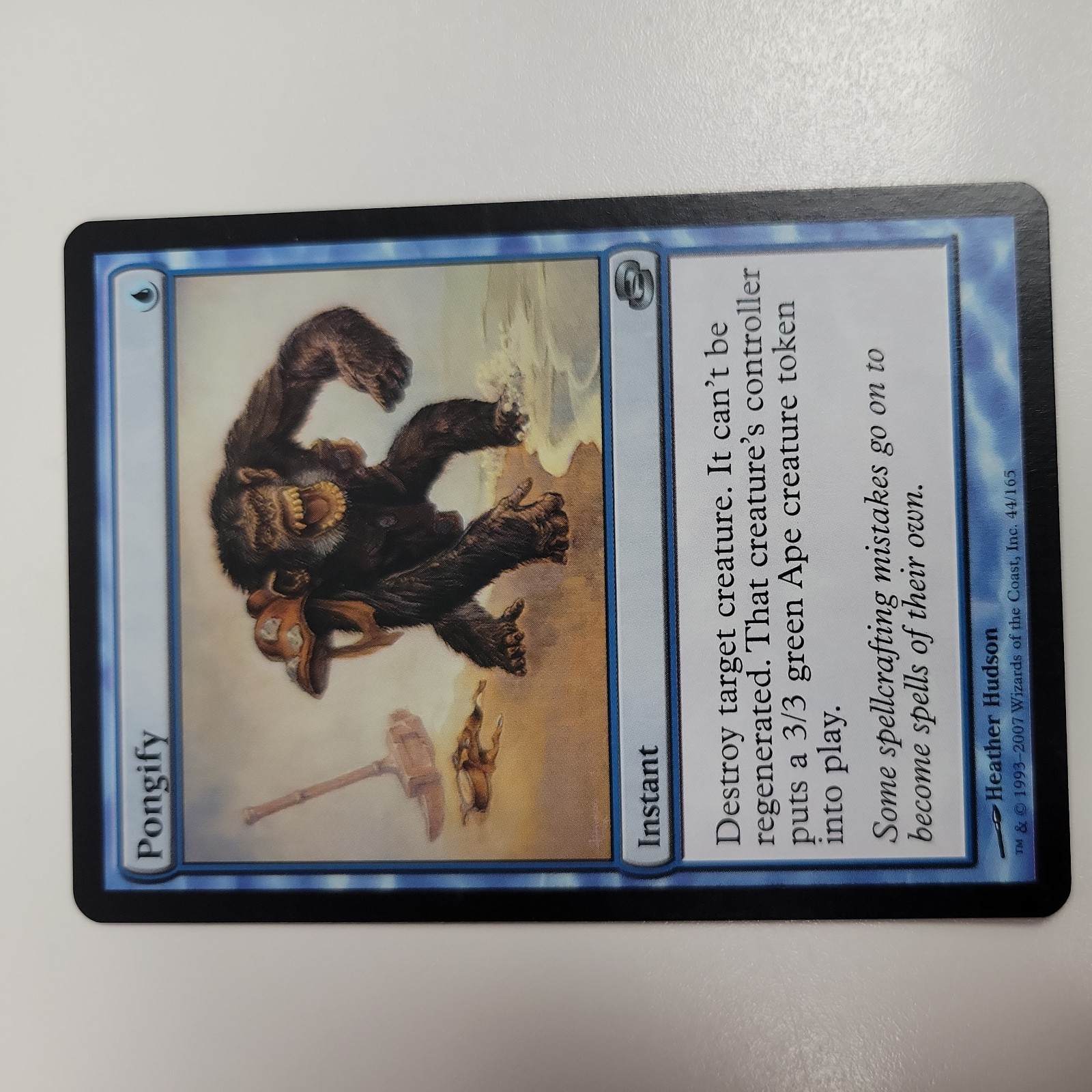 MTG Magic the Gathering Pongify (44/168) Planar Chaos NM Free Shipping