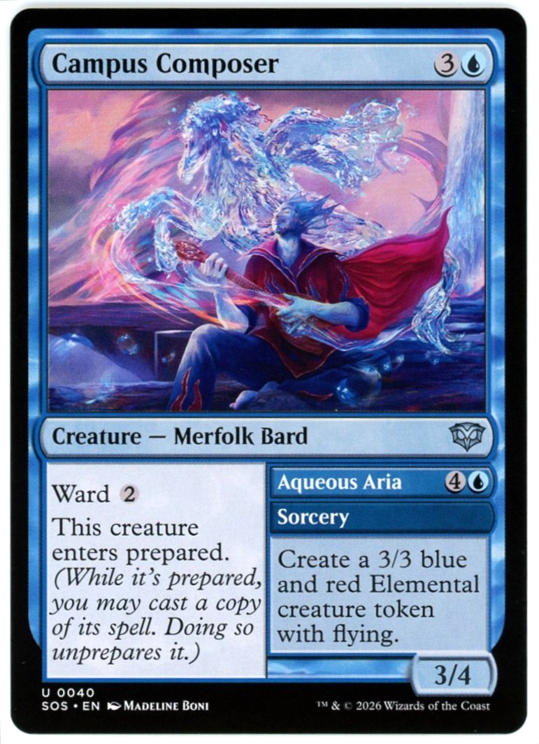 Campus Composer – 0040 – Secrets of Strixhaven SOS – NM/M MTG