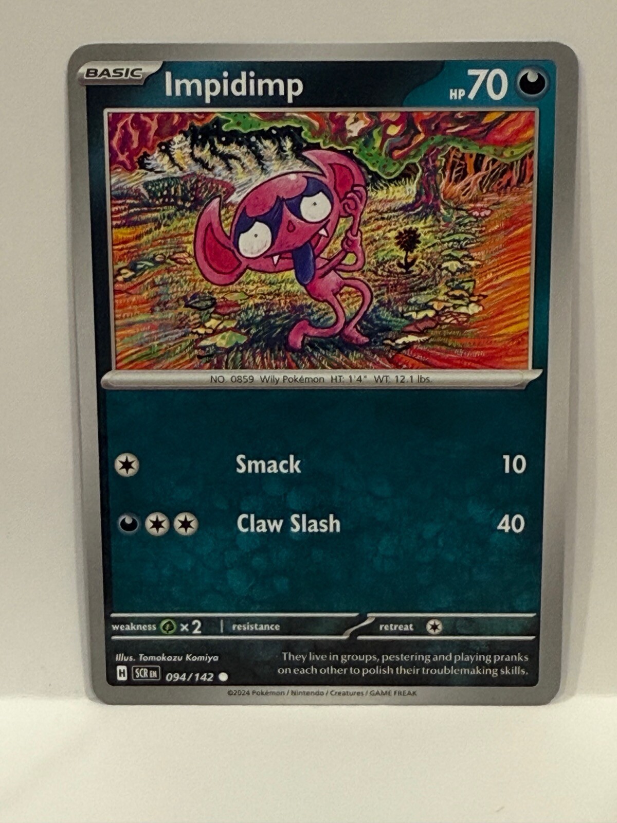 Stellar Crown – Pokemon TGC SCR Singles – Choose your card!