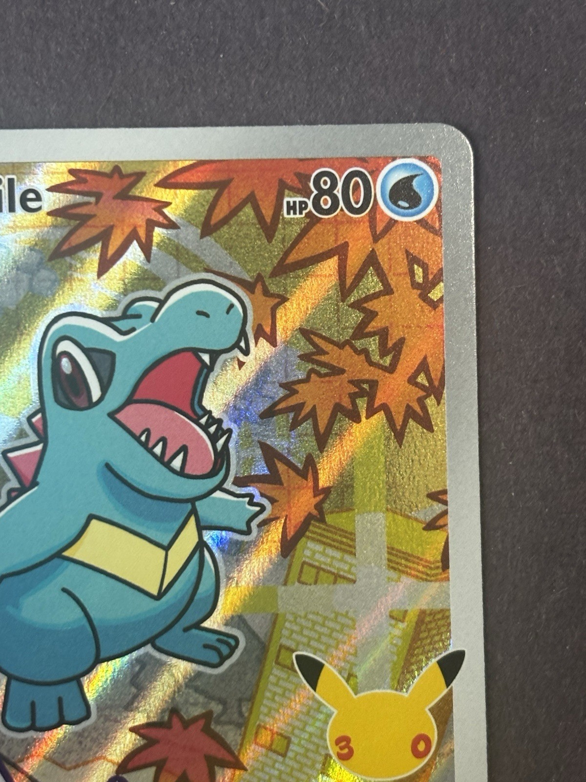 Pokemon Totodile Mega Evolutions Promo #048 Promo Full Art Holo Near Mint