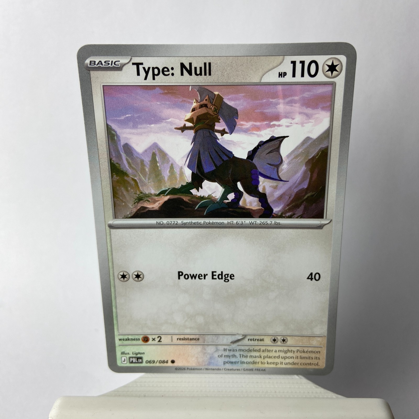 Pokemon Null Common Regular Pitch Black