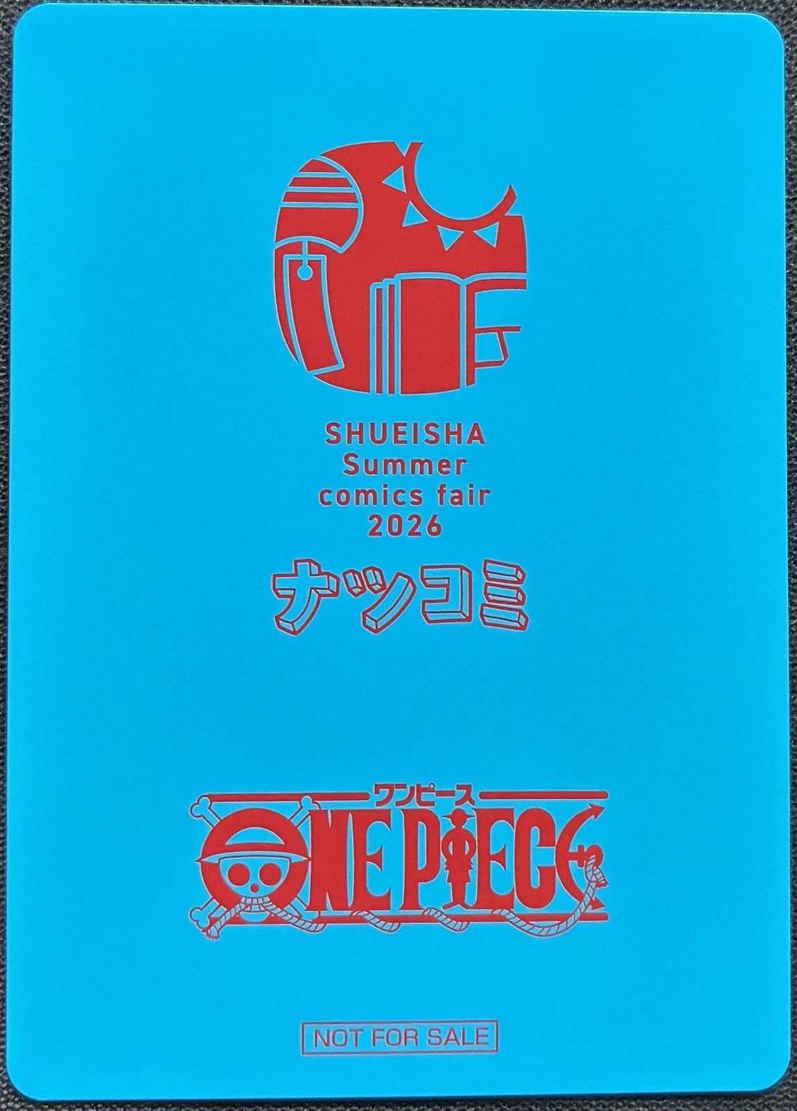 One Piece NatsuComi 2026 Metakira Watermelon Luffy Promo Eiichiro Oda US Seller