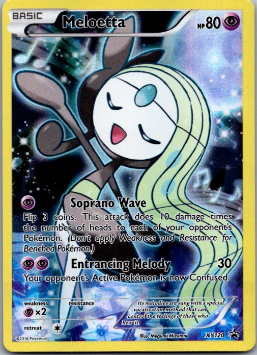 XY Promos #XY120 Meloetta