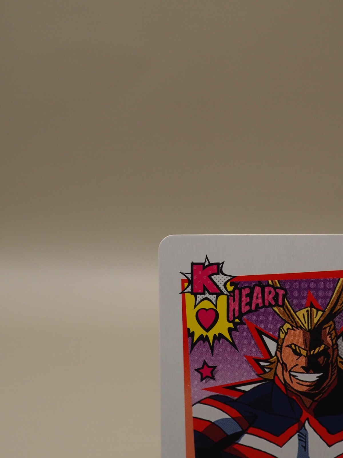 ALL MIGHT My Hero Academia playing cards Japanese TCG Anime B690