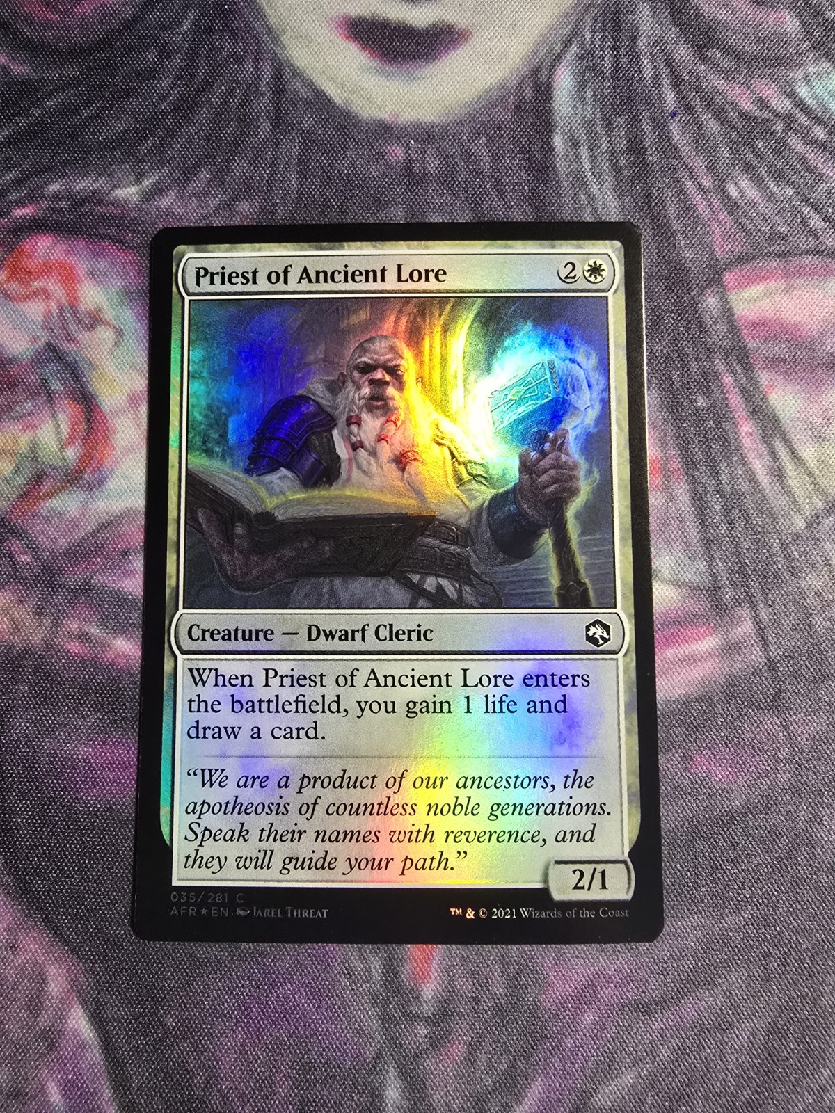 Priest of Ancient Lore Adventures in the Forgotten Realms Foil