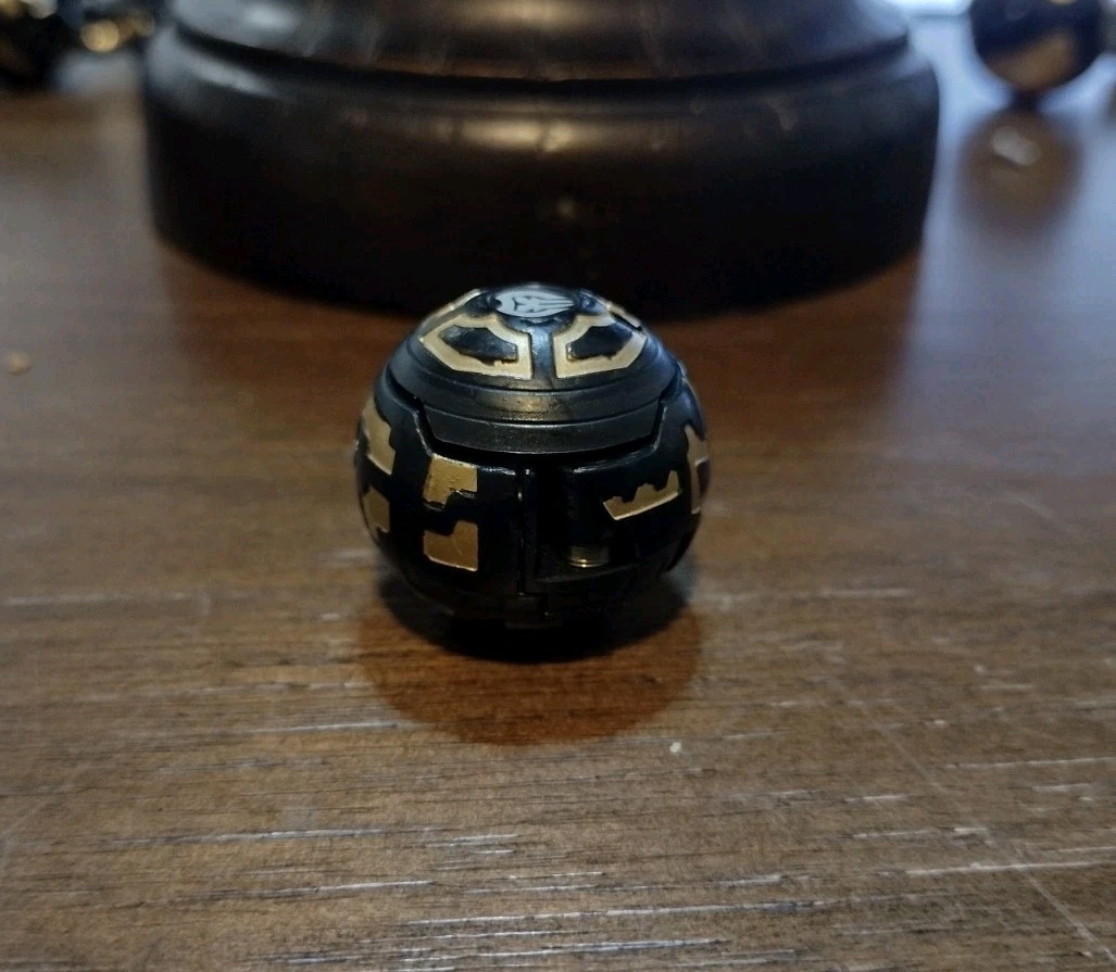 Bakugan BakuBronze B1 Darkus Gorem 250G Original Piece CUSTOM REPAINT!
