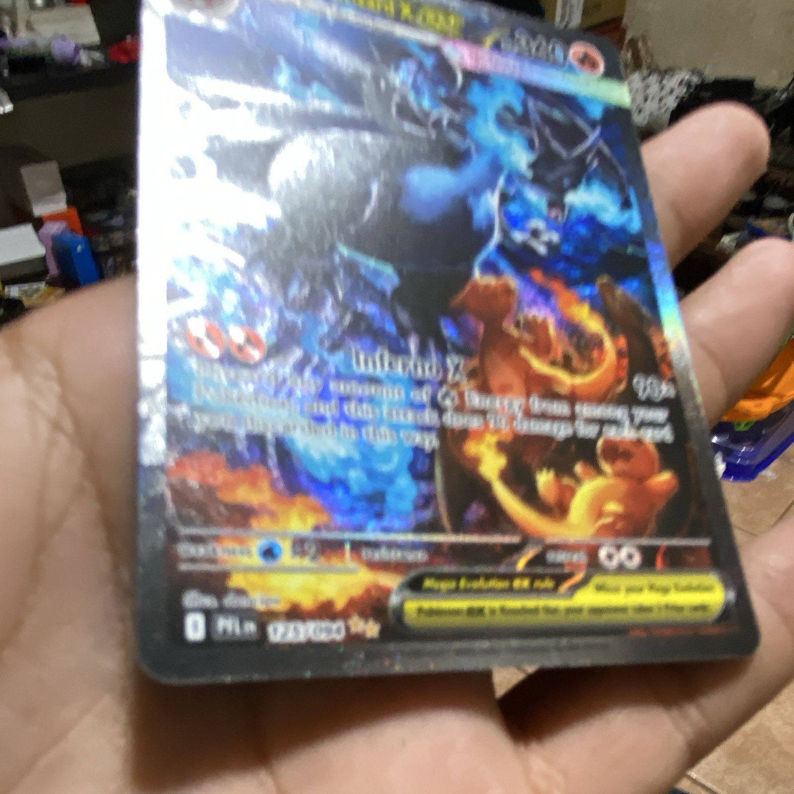 Mega Charizard X EX 125/094 Me02 Phantasmal Flames Holo Special Illus Rare