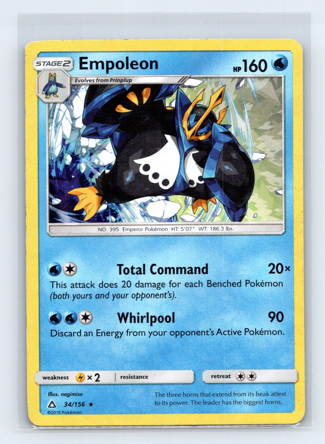 Empoleon – 34/156 (Cracked Ice Holo) Rare Deck Exclusives 034/156 MP