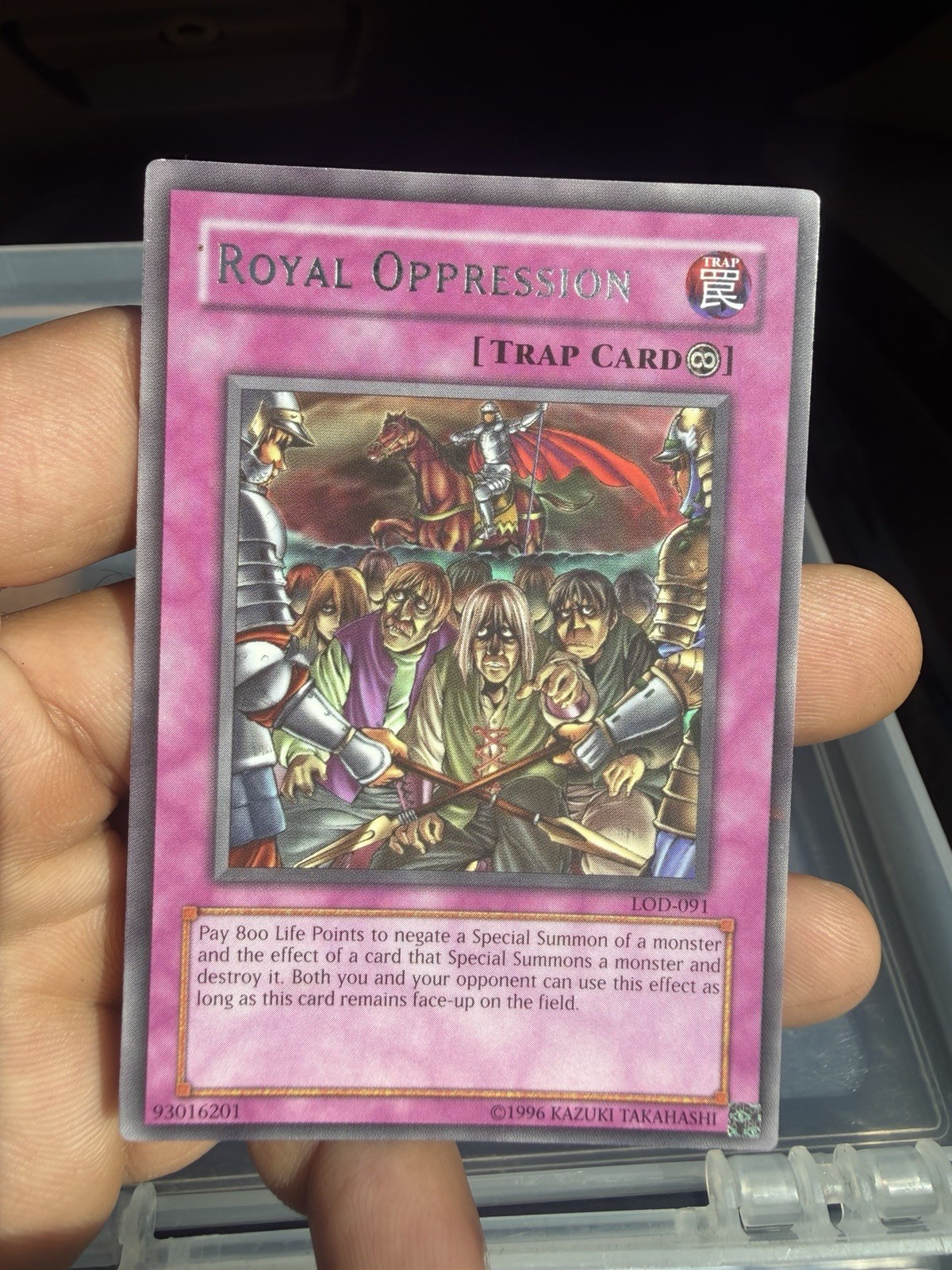 Royal Oppression LOD-091 Legacy of Darkness Unlimited Rare VLP