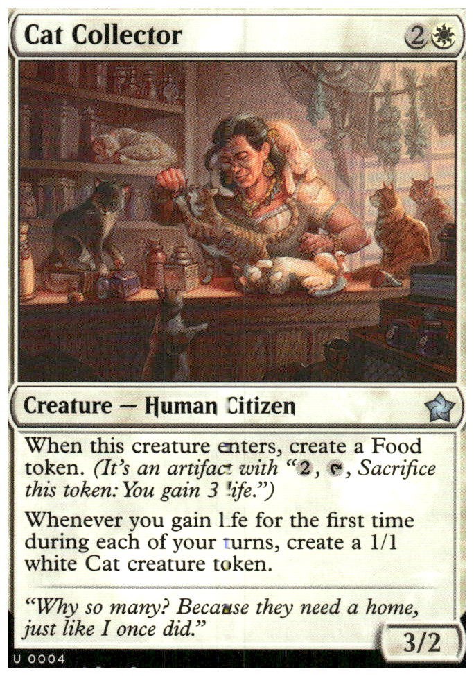 MTG Foundations Cat Collector #4