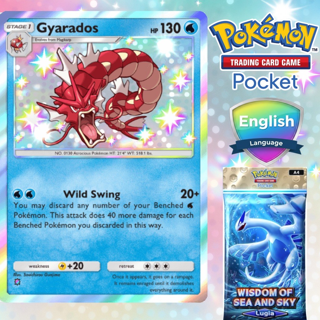 Shiny Gyarados PTCGP – Pokémon TCG Pocket