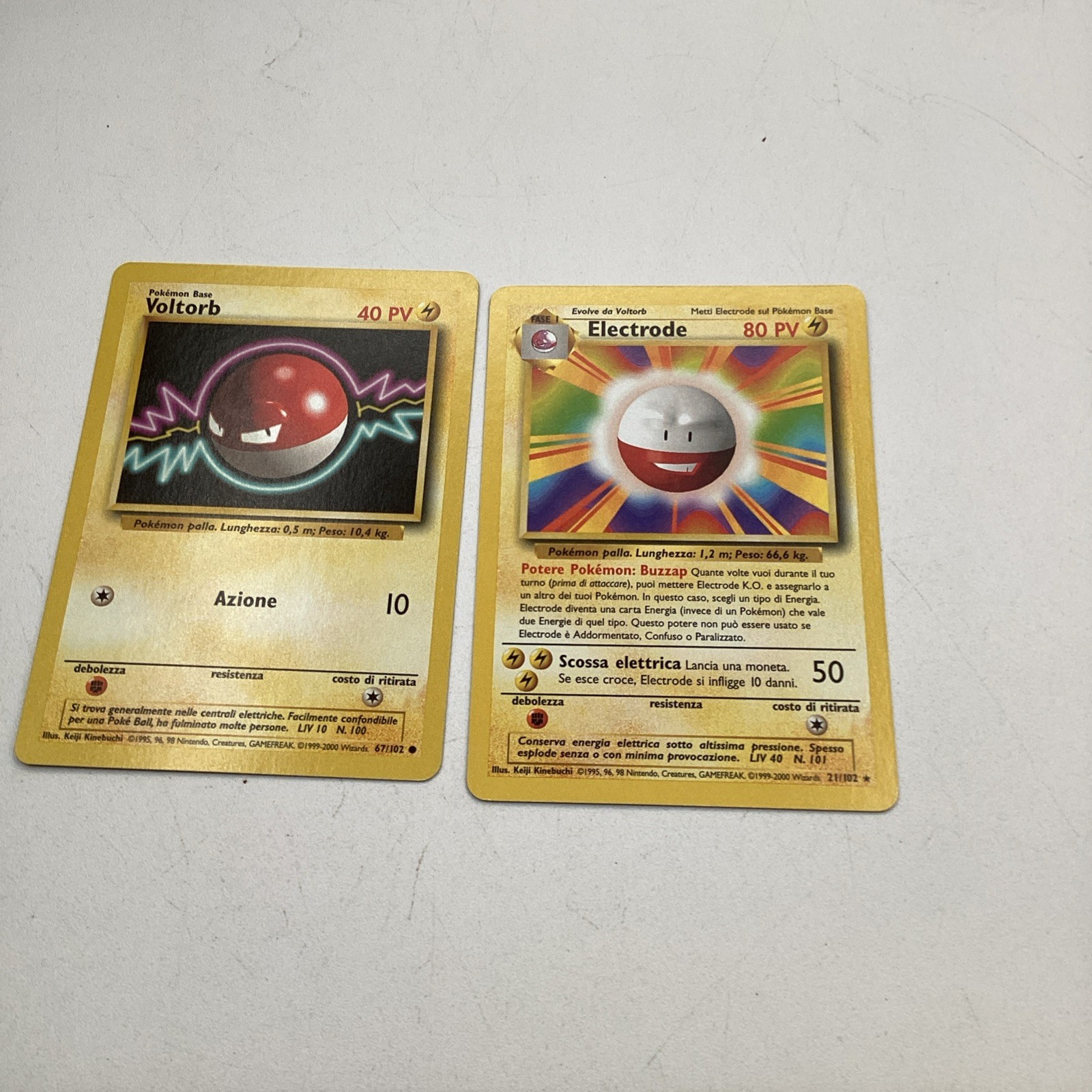 Pokémon TCG – Electrode – 21/102 – French – Unlimited – Base Set [Light Play]