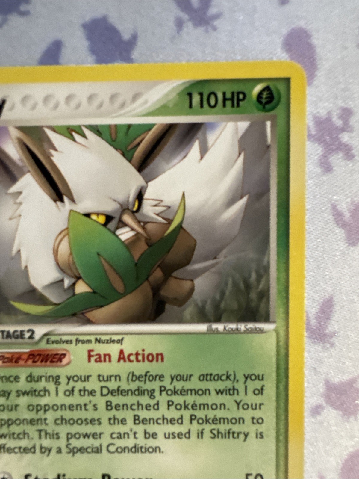 Shiftry 25/107 Rare Ex Deoxys Pokemon Card
