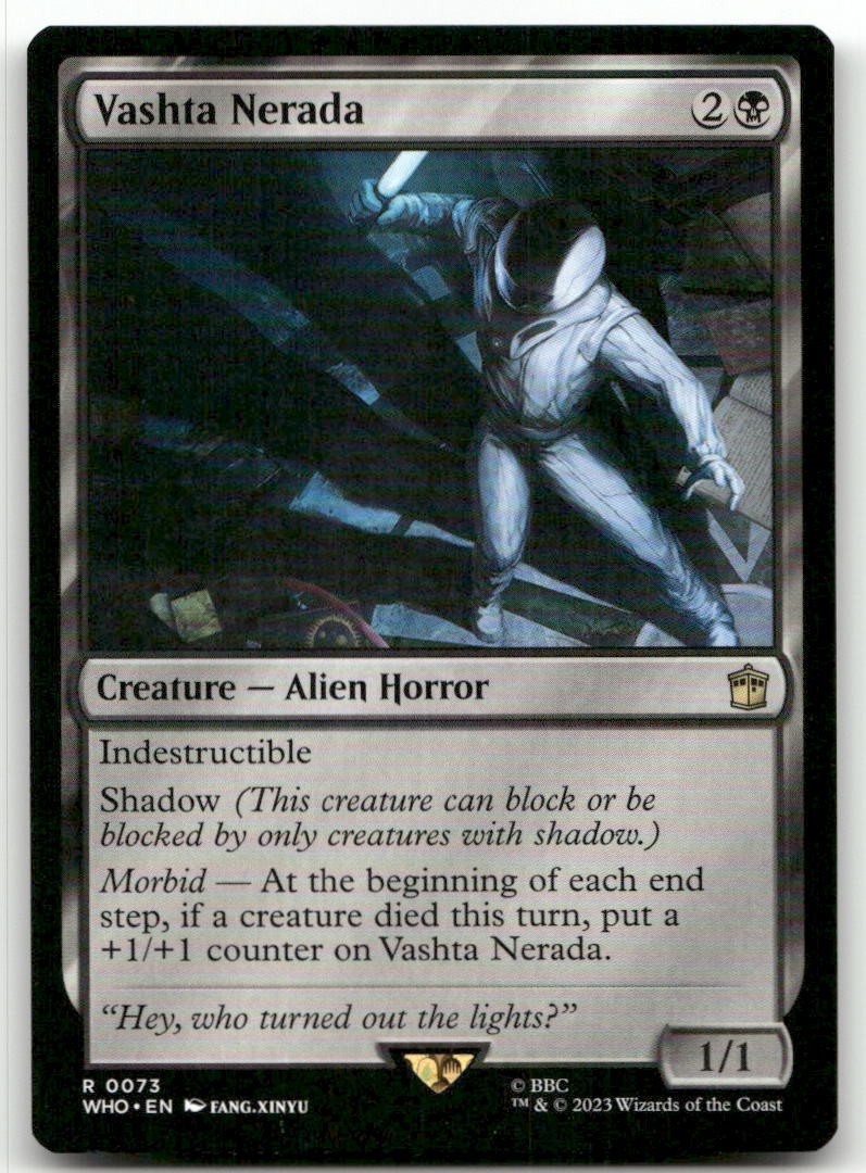 Vashta Nerada #73 (NM) Doctor Who WHO Magic MTG