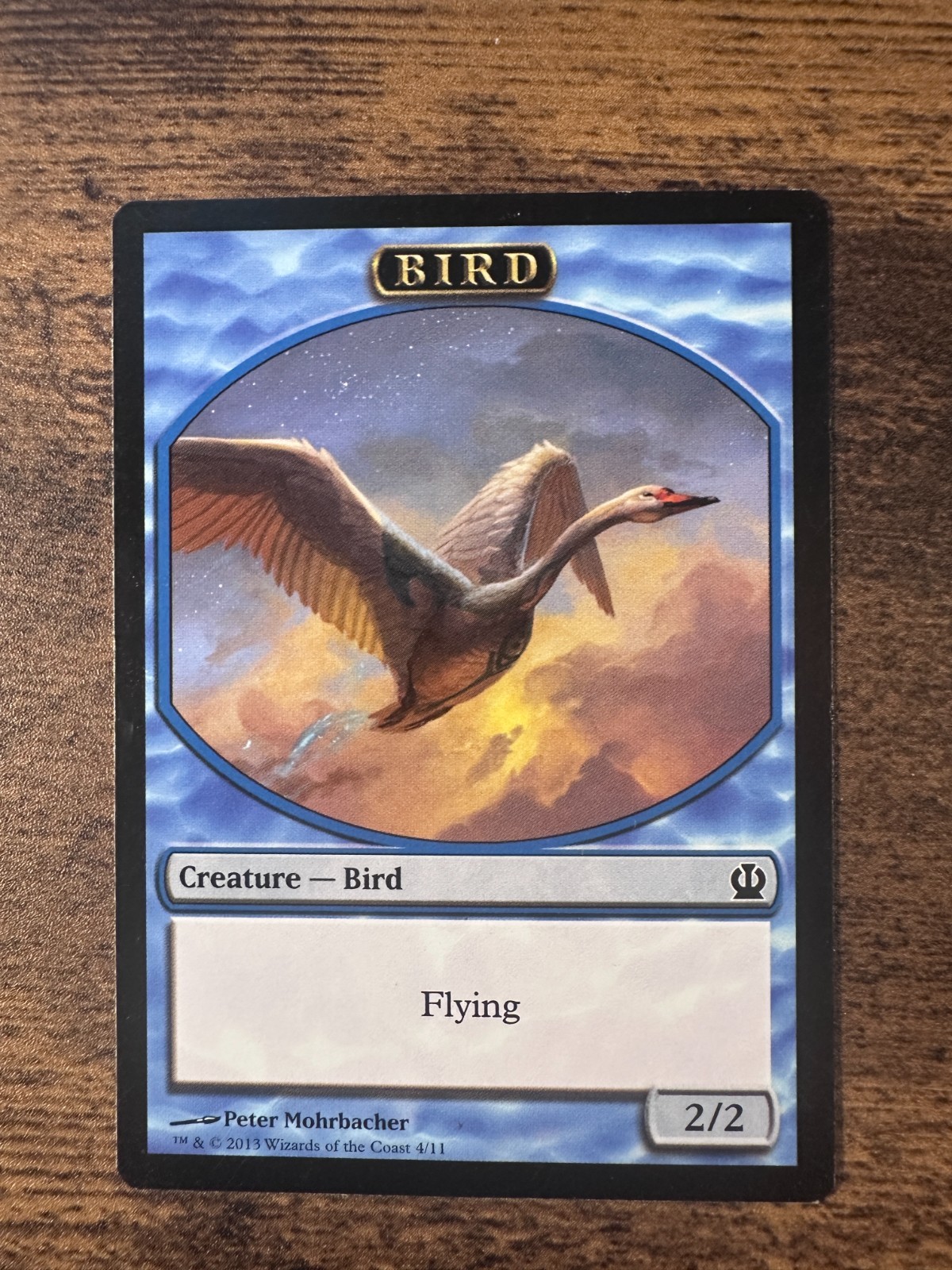 Bird Token Regular LP Theros MTG