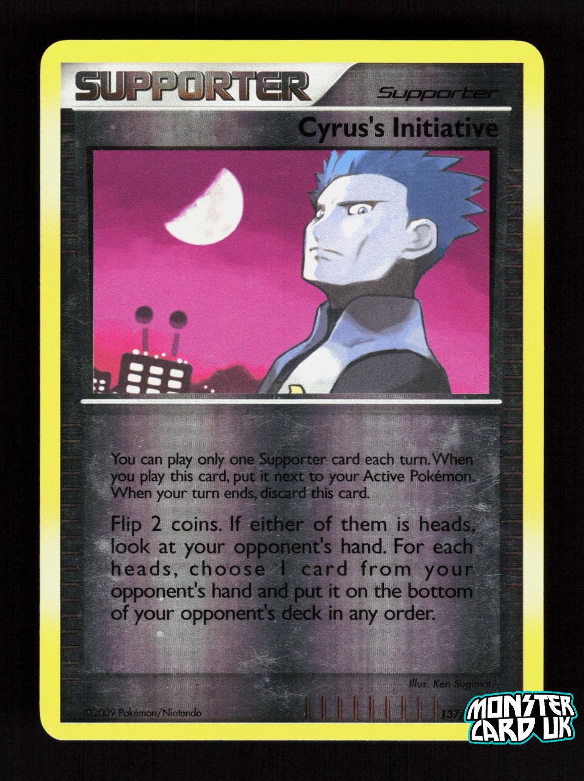 Pokemon Cyrus’s Initiative 137/147 Supreme Victors Reverse Holo