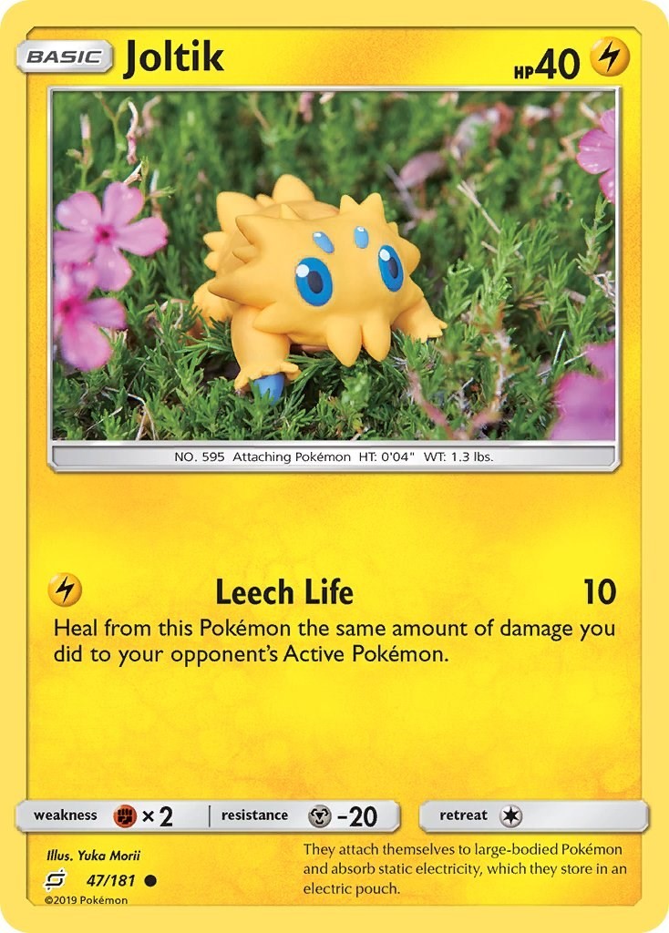 Joltik 47/181 Common Yuka Morii SM – Team Up Pokémon Card