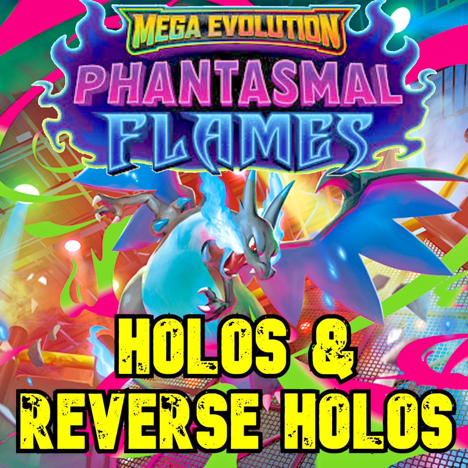 Pokemon – Phantasmal Flames – Reverse Holos & Holos – Choose Your Card