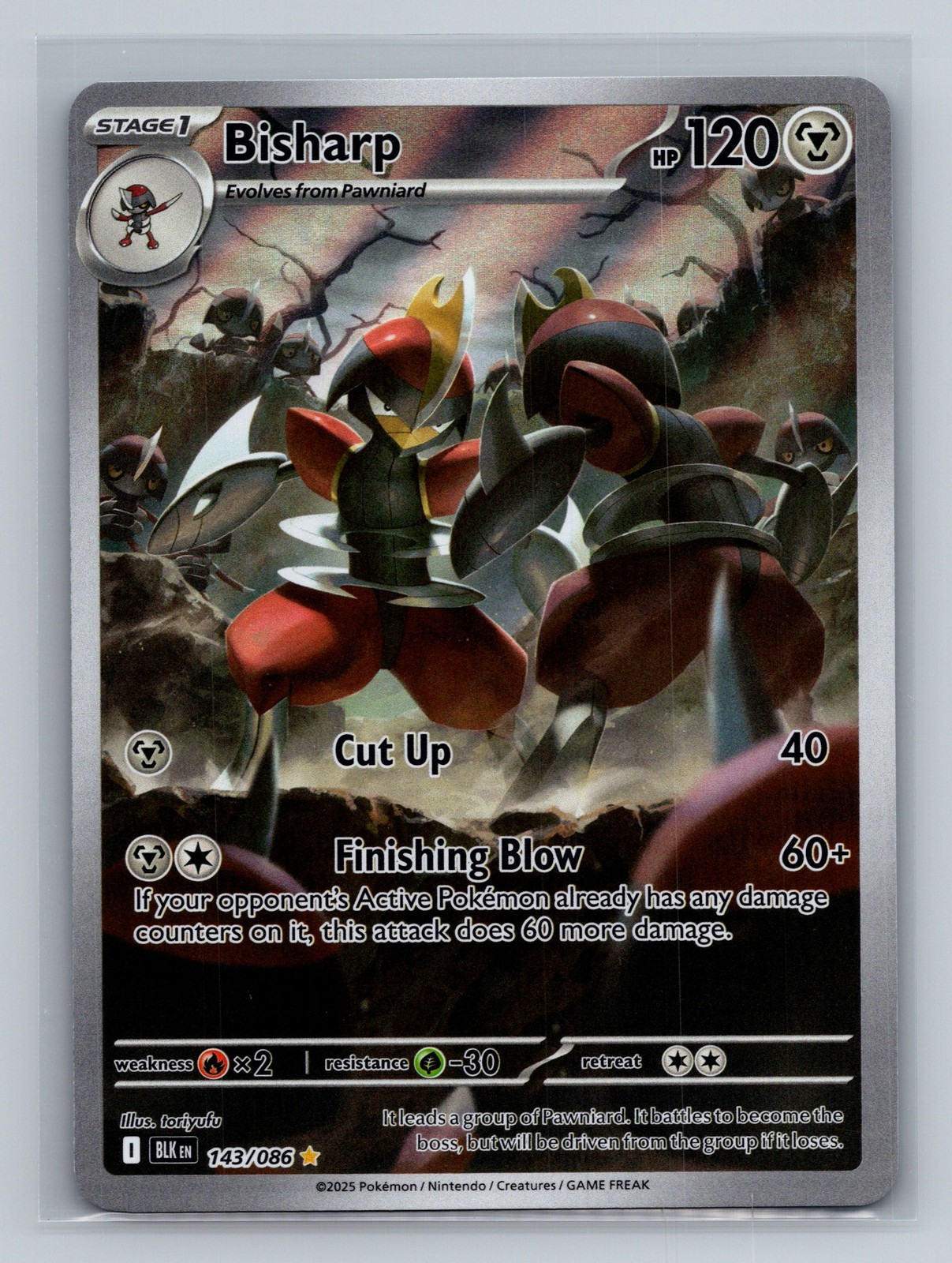 SV11B: Black Bolt #148/086 Bisharp
