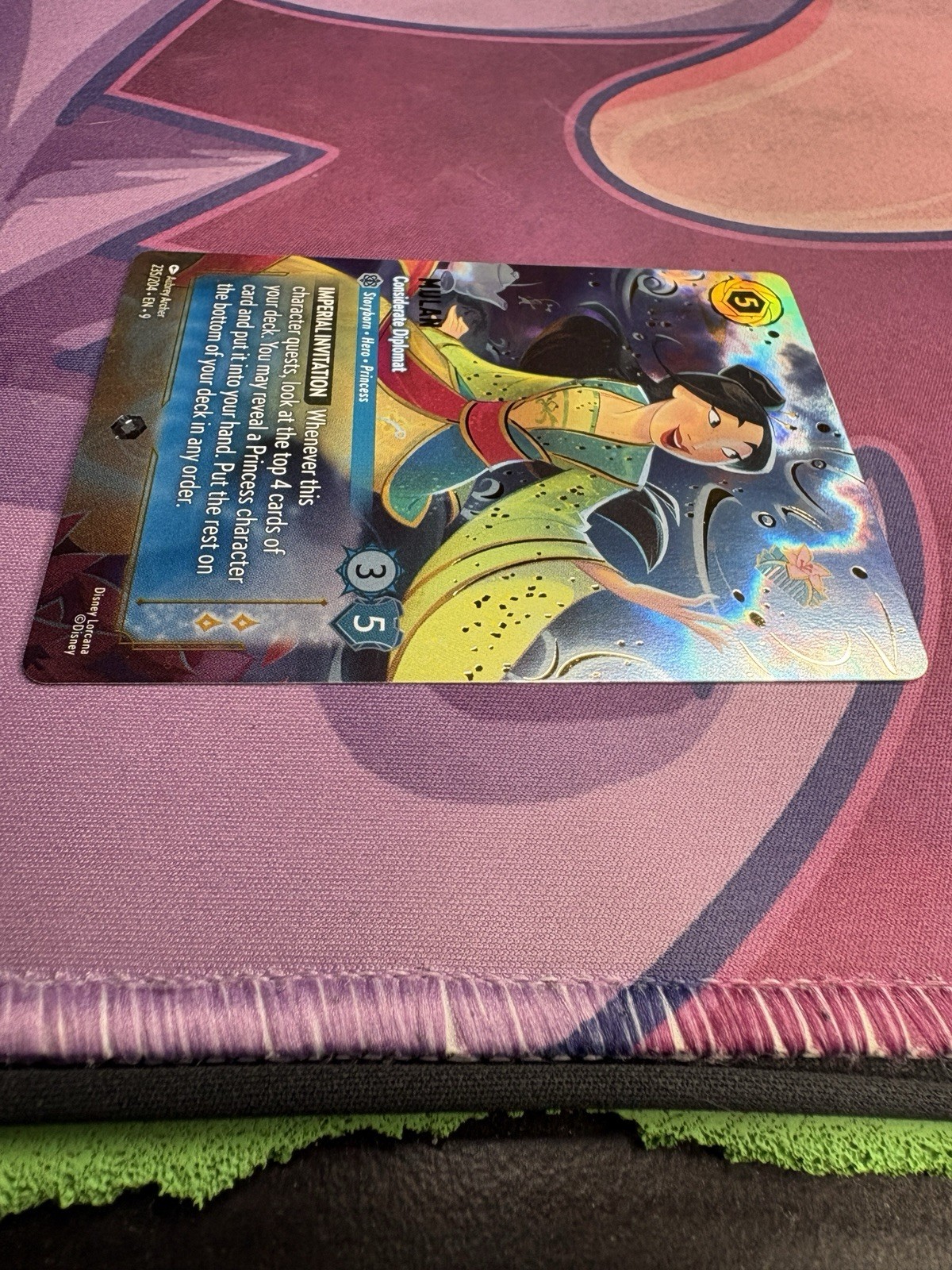 Mulan – Considerate Diplomat (Enchanted) 235/204 Fabled Holo