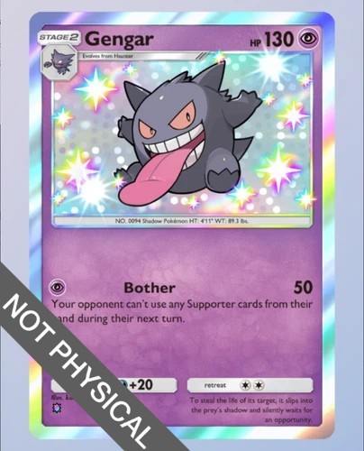 Pokemon TCG POCKET – Gengar Shiny 1⭐, Celestial Guardians, English