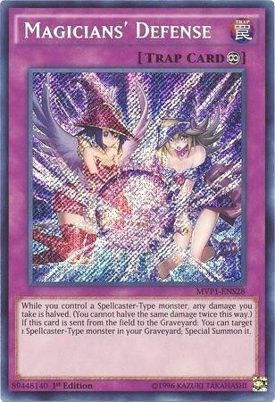 Yugioh Magicians’ Defense 1st Edition Secret Rare MVP1-ENS28 NM