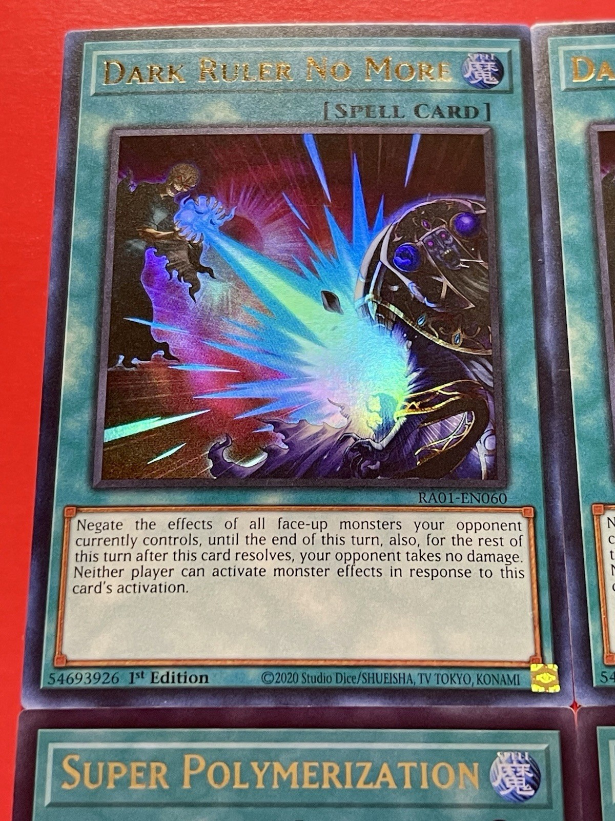 3x Super Polymerization + 3x Dark Ruler No More | Ultra Rare | NM | YuGiOh!