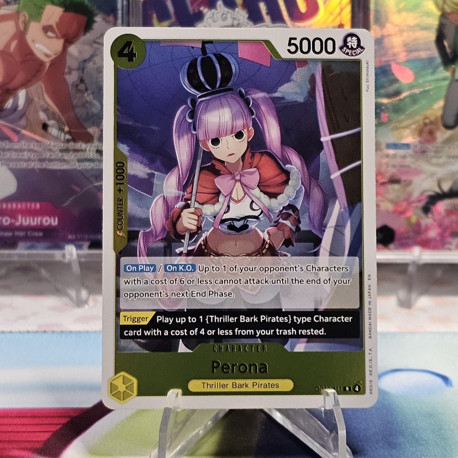 Perona OP14-111 R Foil The Azure Sea’s Seven One Piece Card Game NM