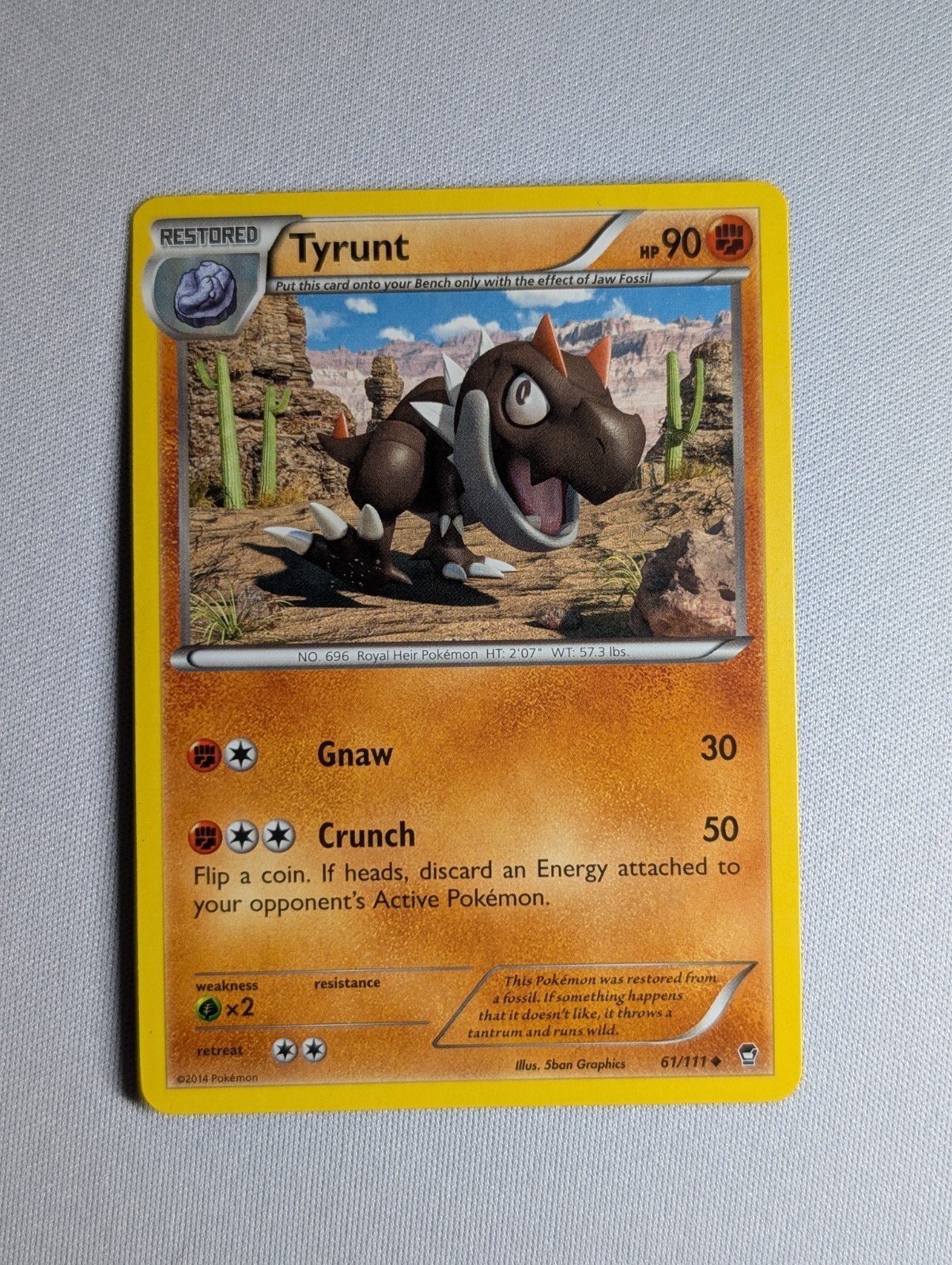 Tyrunt 61/111 XY – Furious Fists