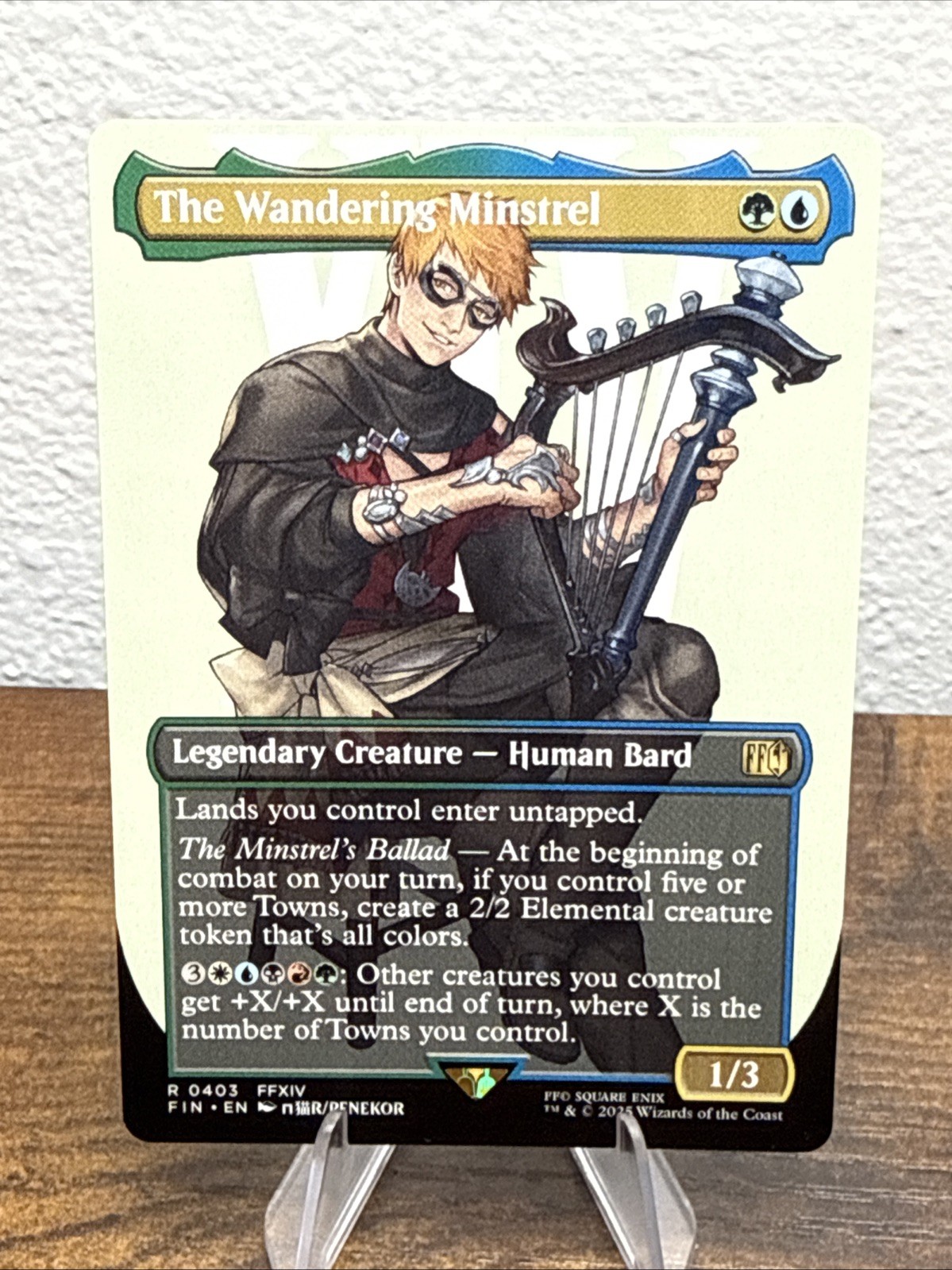 The Wandering Minstrel (Borderless) Final Fantasy Regular