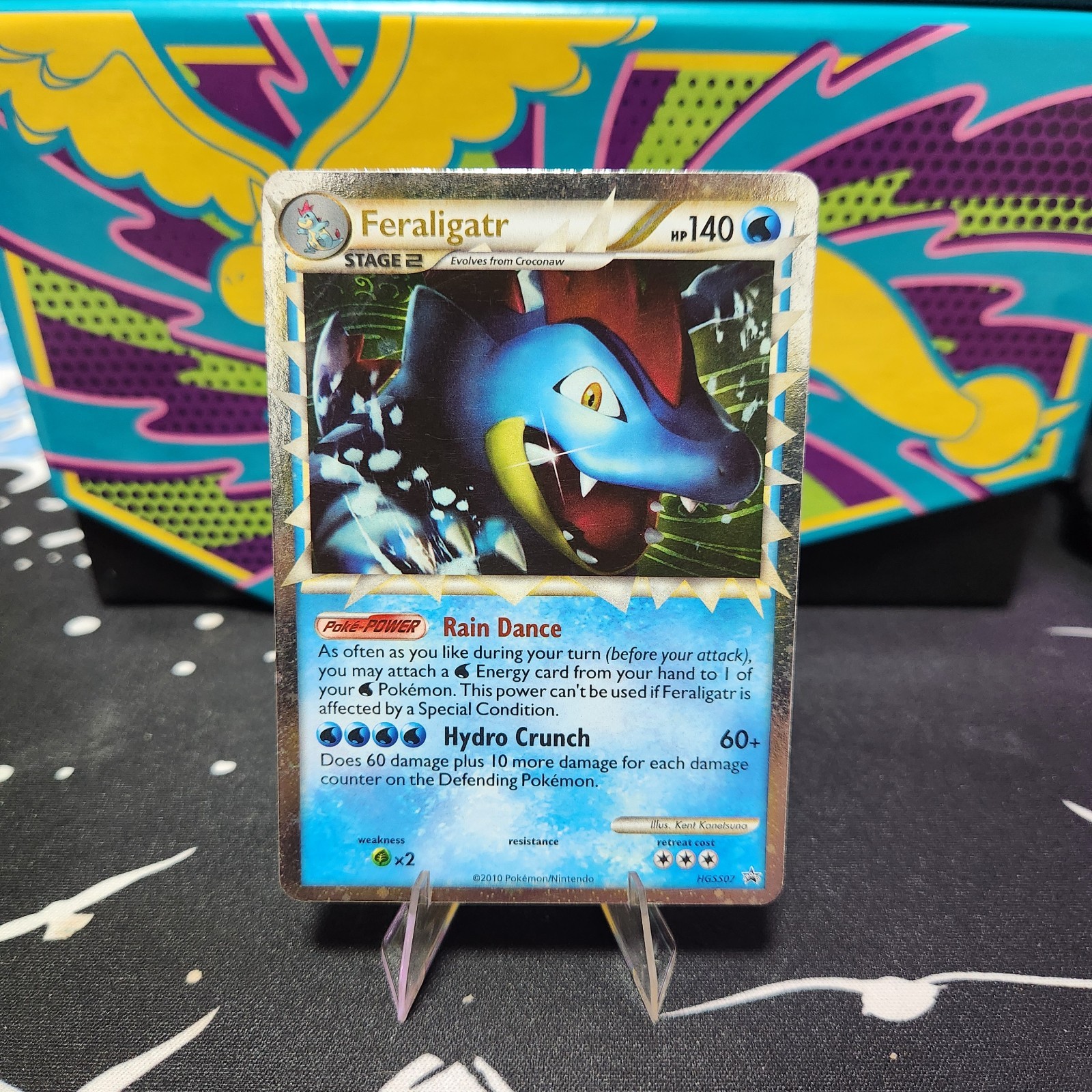 💦 Feraligatr (Prime) – HGSS07 – HGSS Promos (PR) Vintage Pokemon Prime Promo 💦