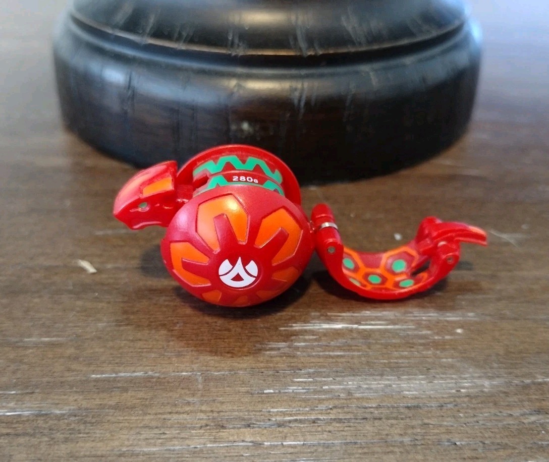 Bakugan B1 Pyrus Serpenoid 280G Red JAPANESE IMPORT Open Core READ!!