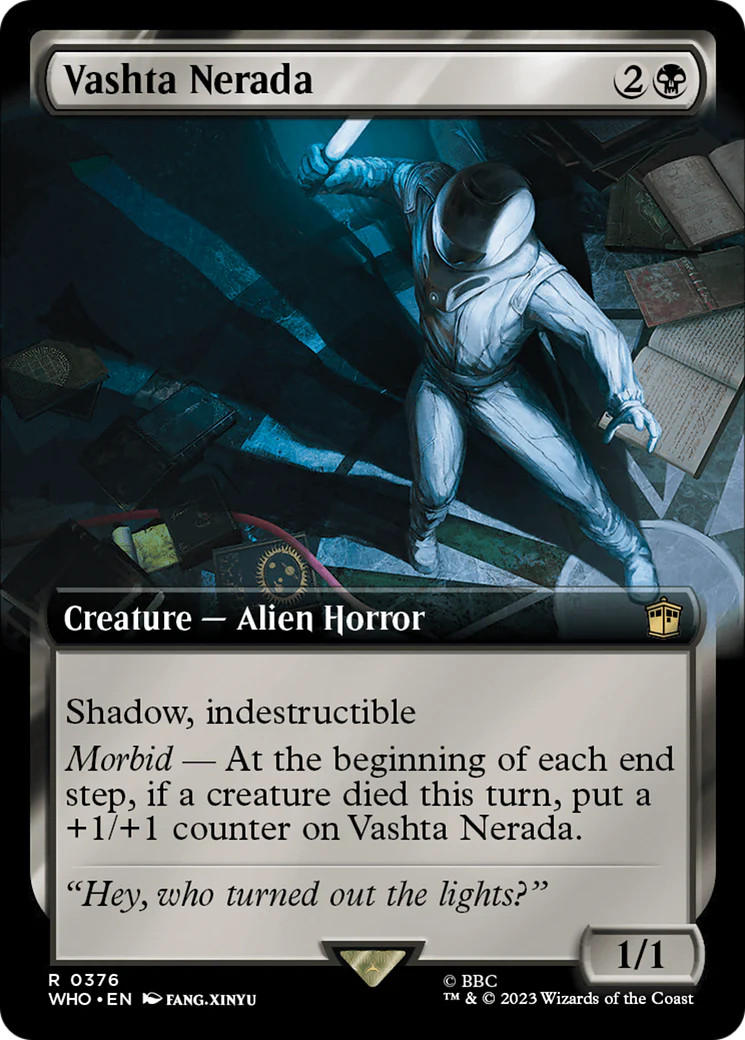 Vashta Nerada (Extended Art) [Doctor Who] Near Mint