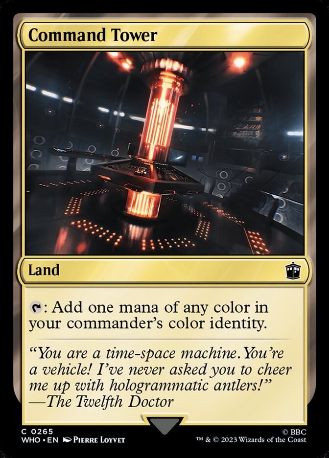 Command Tower 265 NM Doctor Who MTG