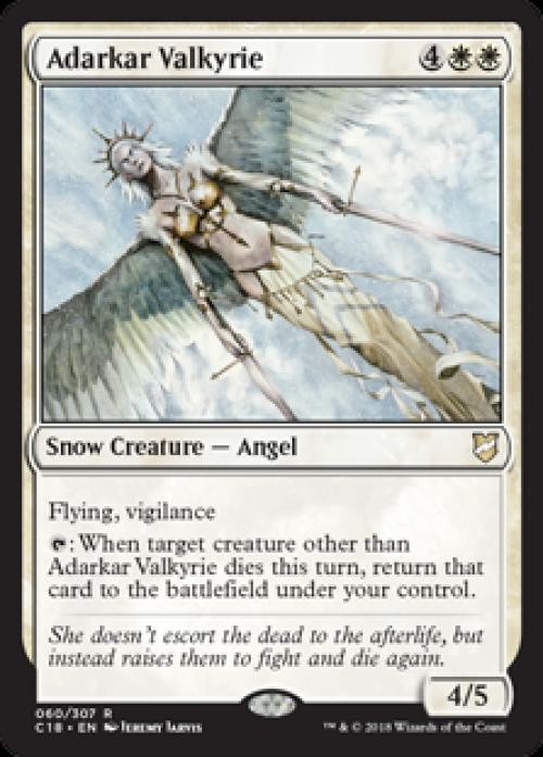 Adarkar Valkyrie – Light Play MTG Commander 2018