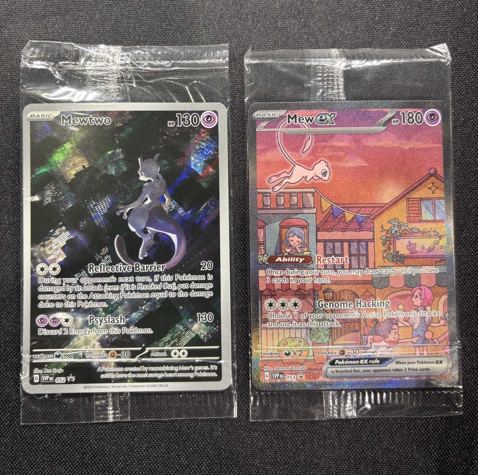 Pokemon 151 Ultra Premium Collection Factory Sealed Mew and Mewtwo UPC Promos