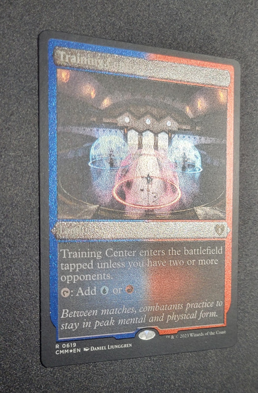 Training Center (Foil Etched) Commander Masters