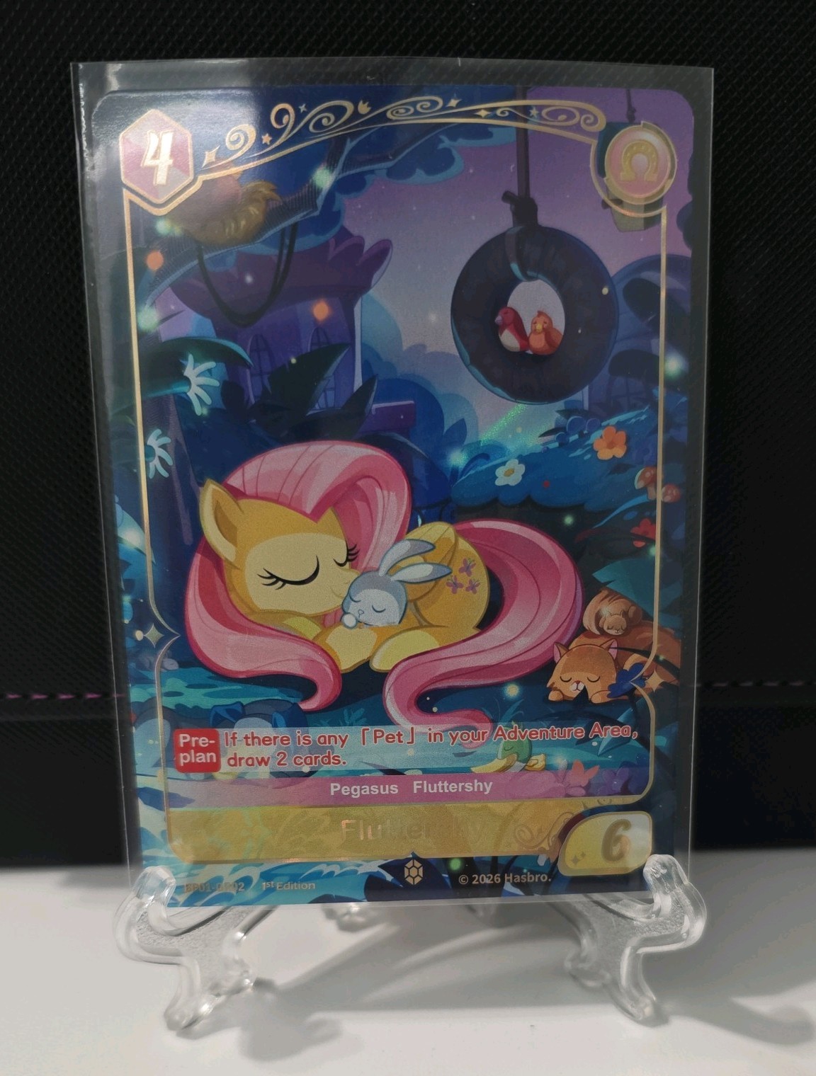 My Little Pony Fantasy Wonderland TCG Fluttershy BP01-GR02 English