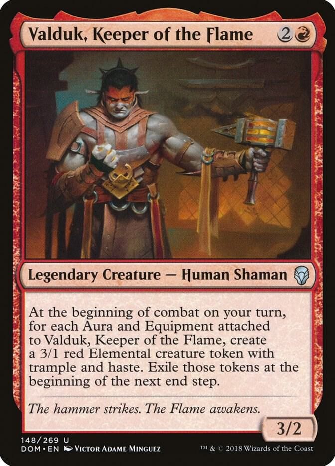 Valduk, Keeper of the Flame DOM NM