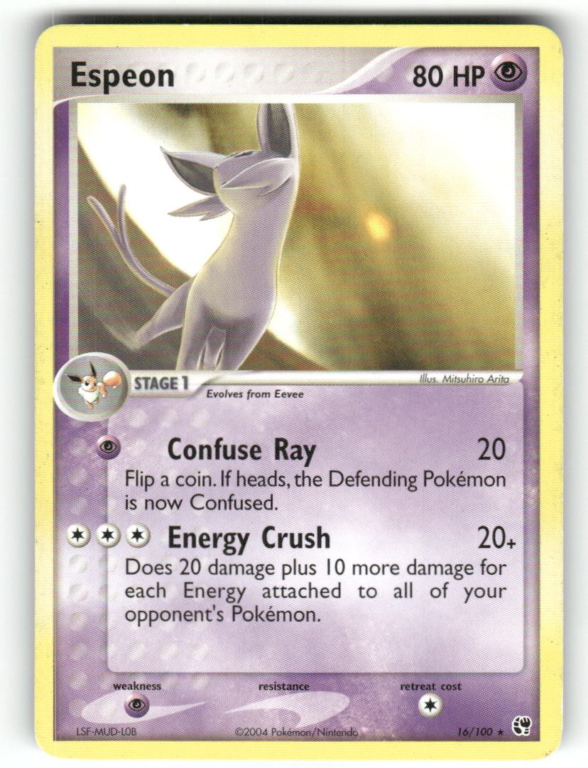 Espeon 16 – R EX Battle Stadium Pokemon MP