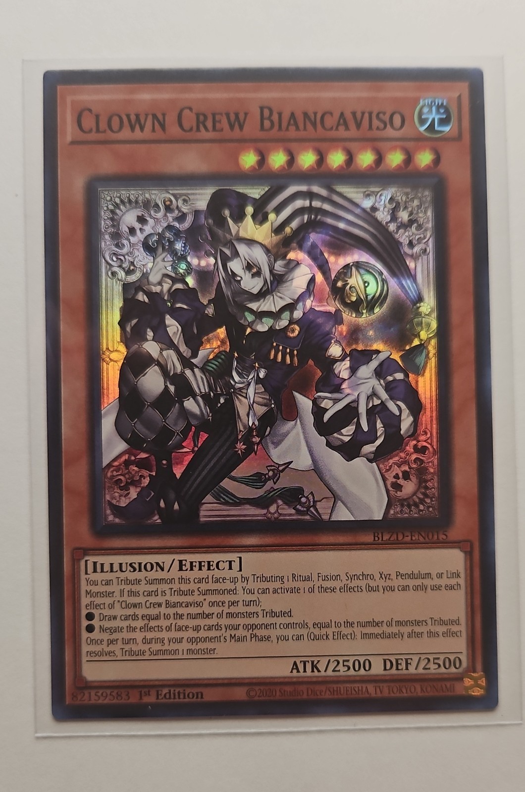 Clown Crew Biancaviso BLZD-EN015 Blazing Dominion 1st Edition