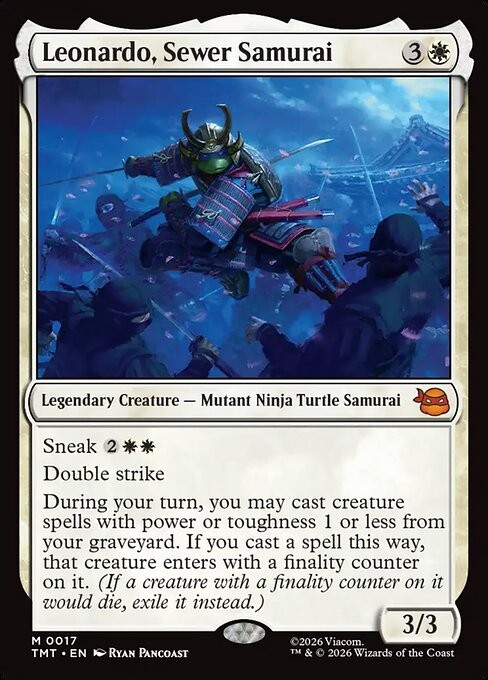 Leonardo, Sewer Samurai-Teenage Mutant Ninja Turtles-Regular-17-NM